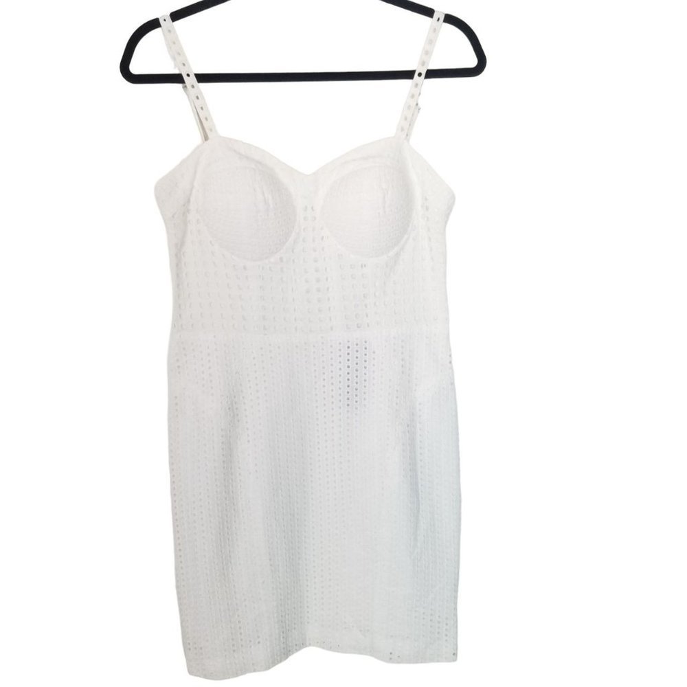 Rebecca Minkoff Womens 6 White Sleeveless Sweethea